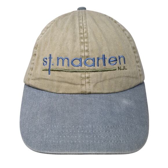 St. Maarten Baseball Cap Multicolor One Size Adjustable Embroidered Jhats - Picture 1 of 9